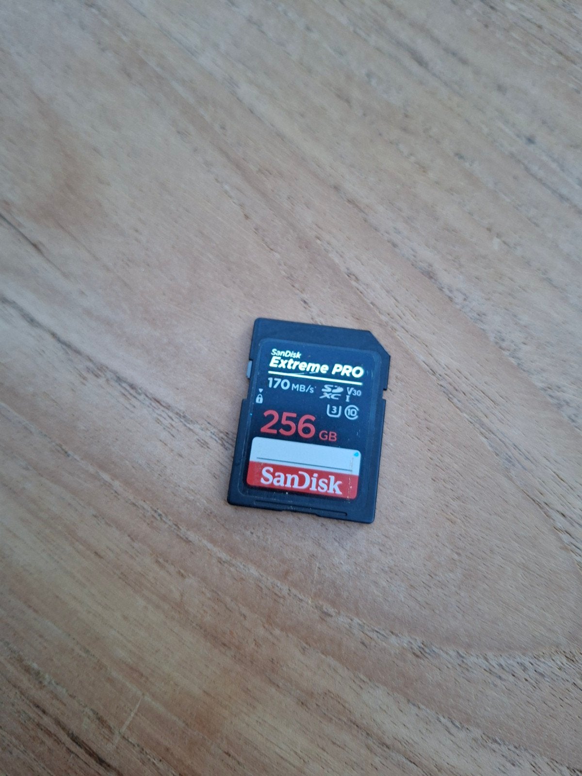 SanDisk 265GB Extreme Pro, Ophalen of Verzenden, Zo goed als nieuw, SD, Fotocamera