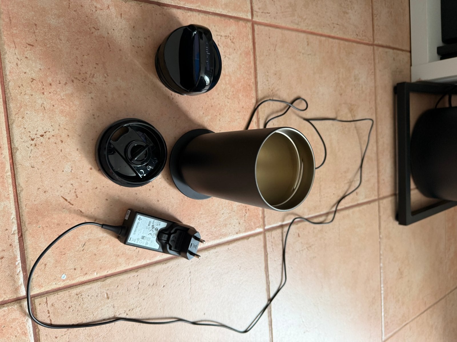 Ember Tumbler 473 ML - Zwart, Temperatuurregulerend, Ophalen of Verzenden, Gebruikt