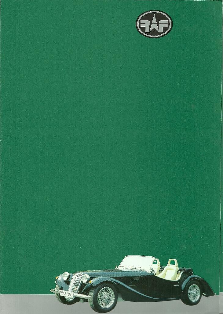RAF cabriolet folders, Ophalen of Verzenden, Zo goed als nieuw, Algemeen