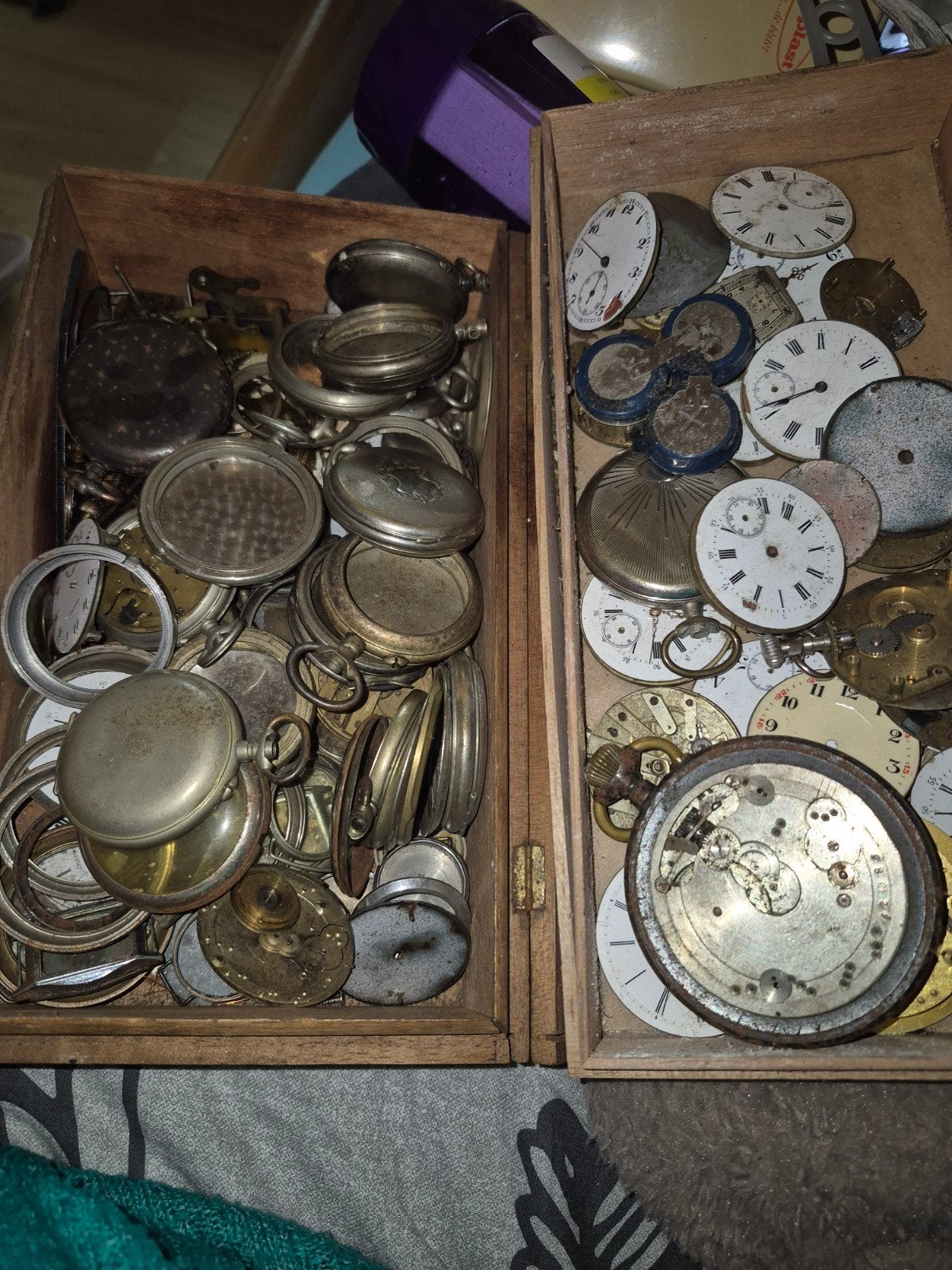 Partijen Zakhorloges en Onderdelen - Antiek, Sieraden, Tassen en Uiterlijk, Horloges | Antiek, Overige merken, Overige materialen
