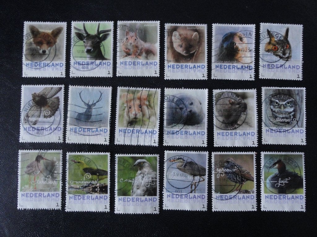 Postzegels Dieren en Vogels, Ophalen of Verzenden, Gestempeld