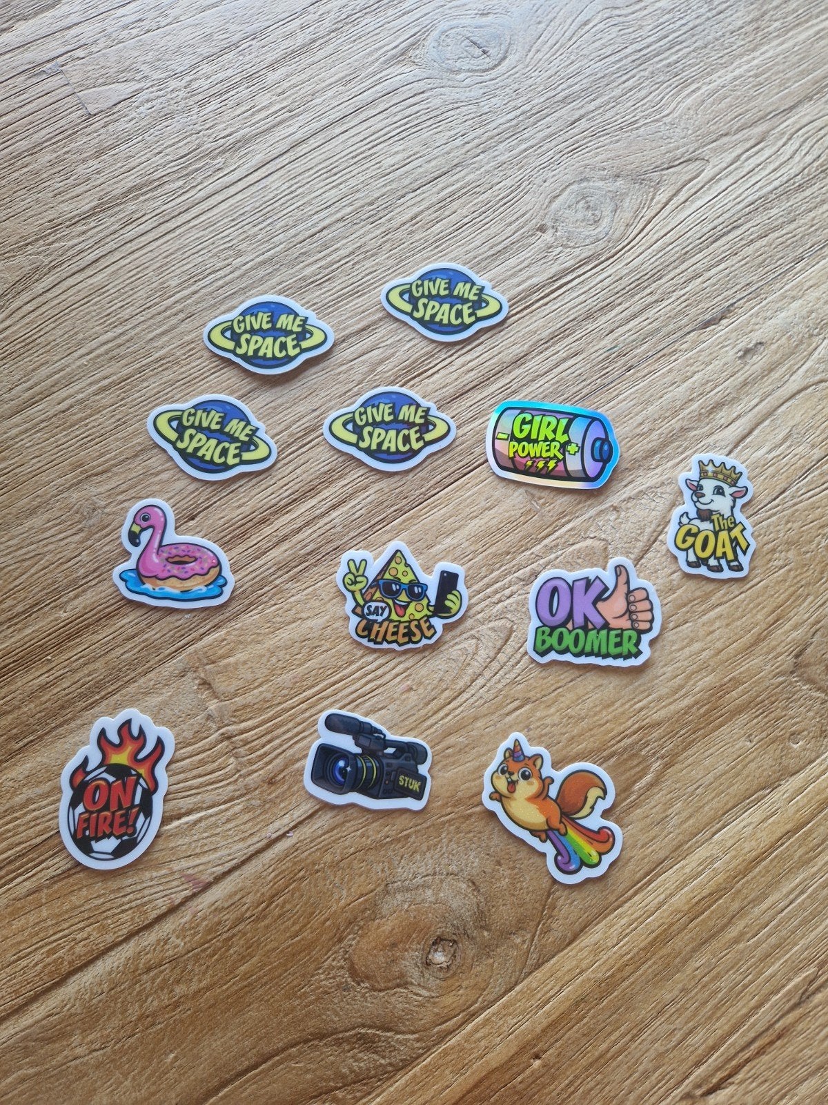Jumbo Sticker Set - Diverse Leuke Stickers, Verzamelen, Ophalen, Nieuw, Overige typen