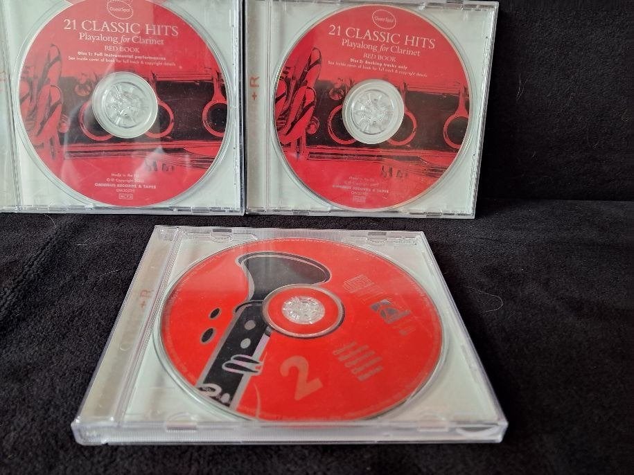 21 classic hits playalong for clarinet disc 1+ 2 +2 clarinet, Muziek en Instrumenten, Ophalen of Verzenden, Zo goed als nieuw