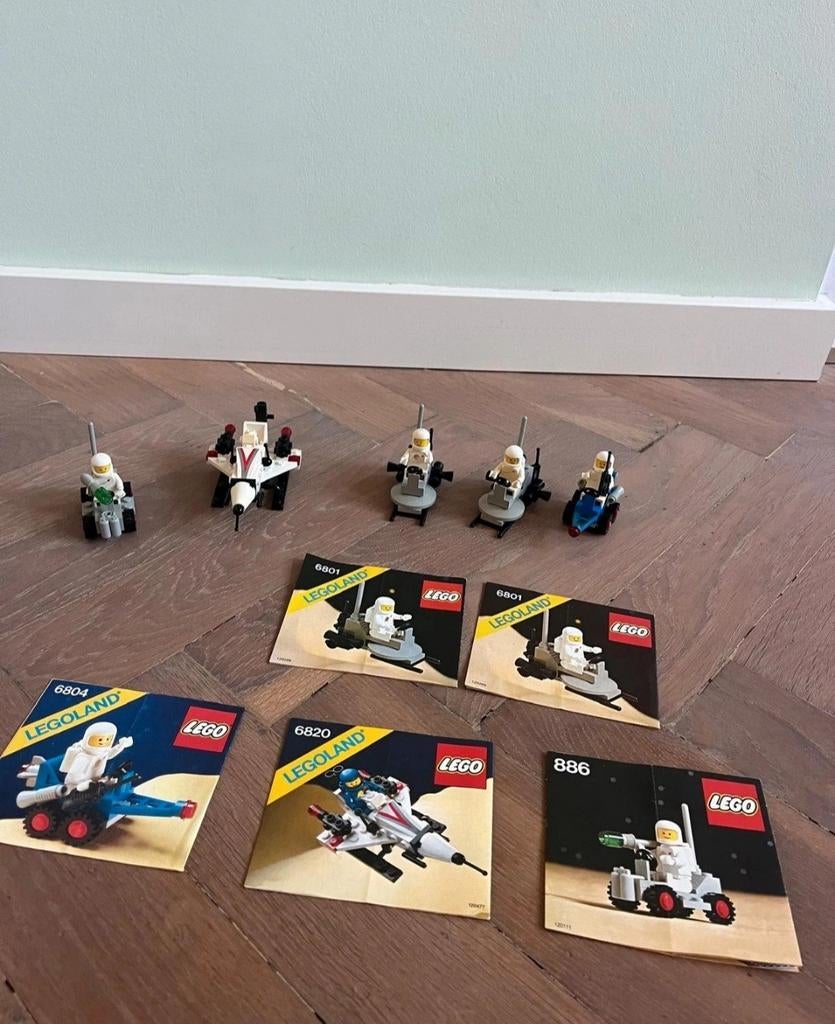 Lego legoland space 886 6801 6804 6820 starfire surface rove, Ophalen of Verzenden, Gebruikt