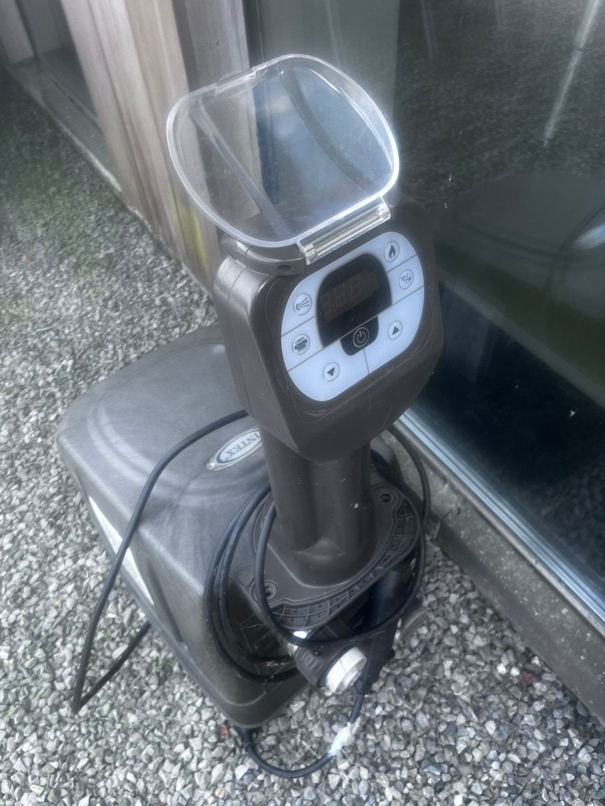Pomp intel bubbelbad, Tuin en Terras, Ophalen, Zo goed als nieuw
