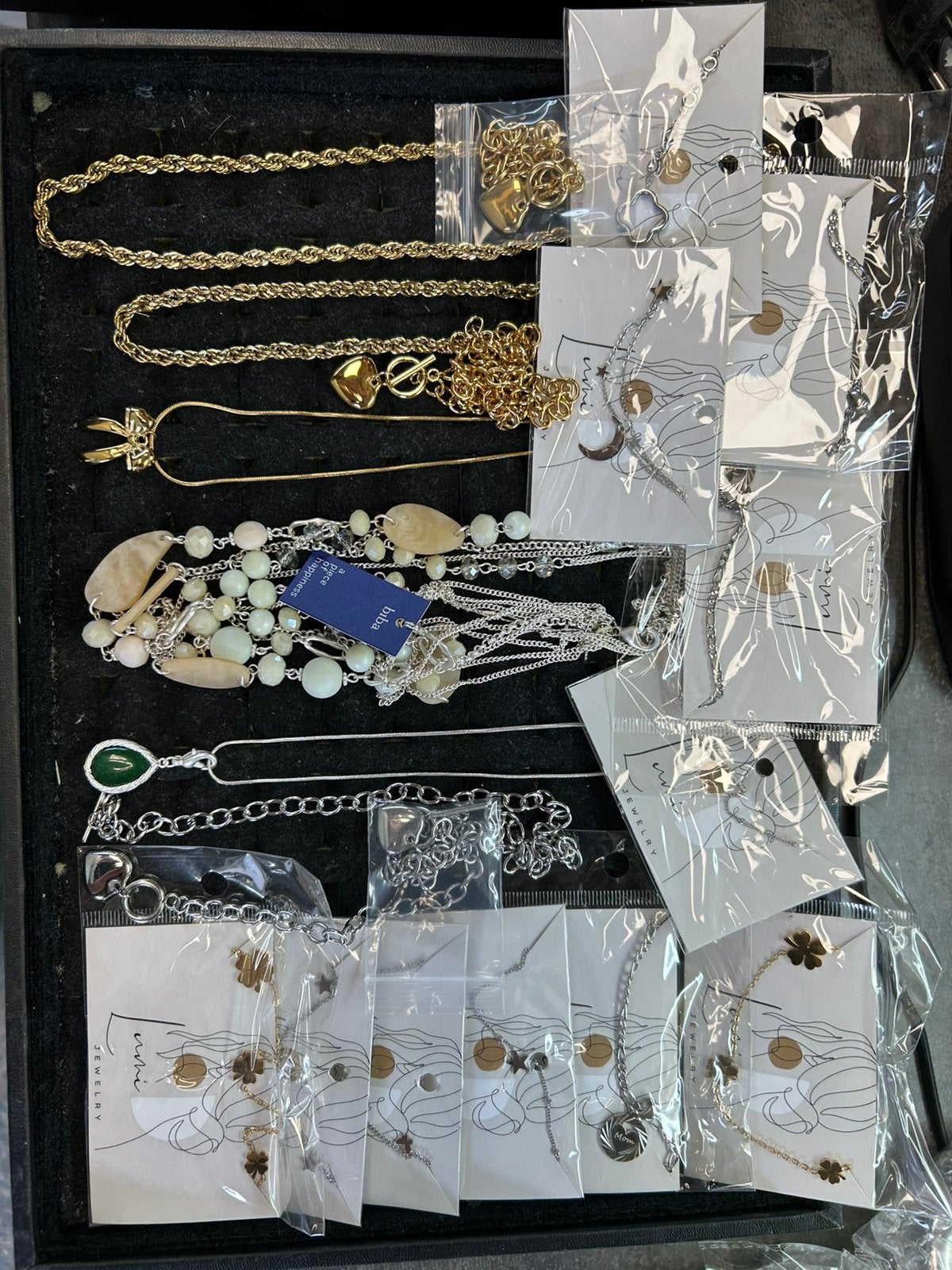 Partij Sieraden, Ophalen of Verzenden, Zo goed als nieuw, Overige kleuren, Overige materialen