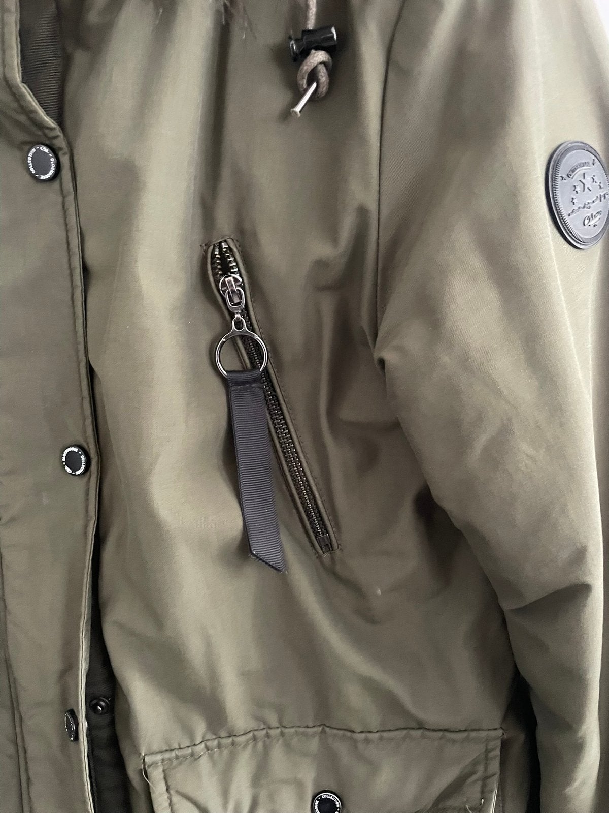 Groene parka clockhouse collectie mt 38, Ophalen of Verzenden, Zo goed als nieuw, Maat 38/40 (M), Groen