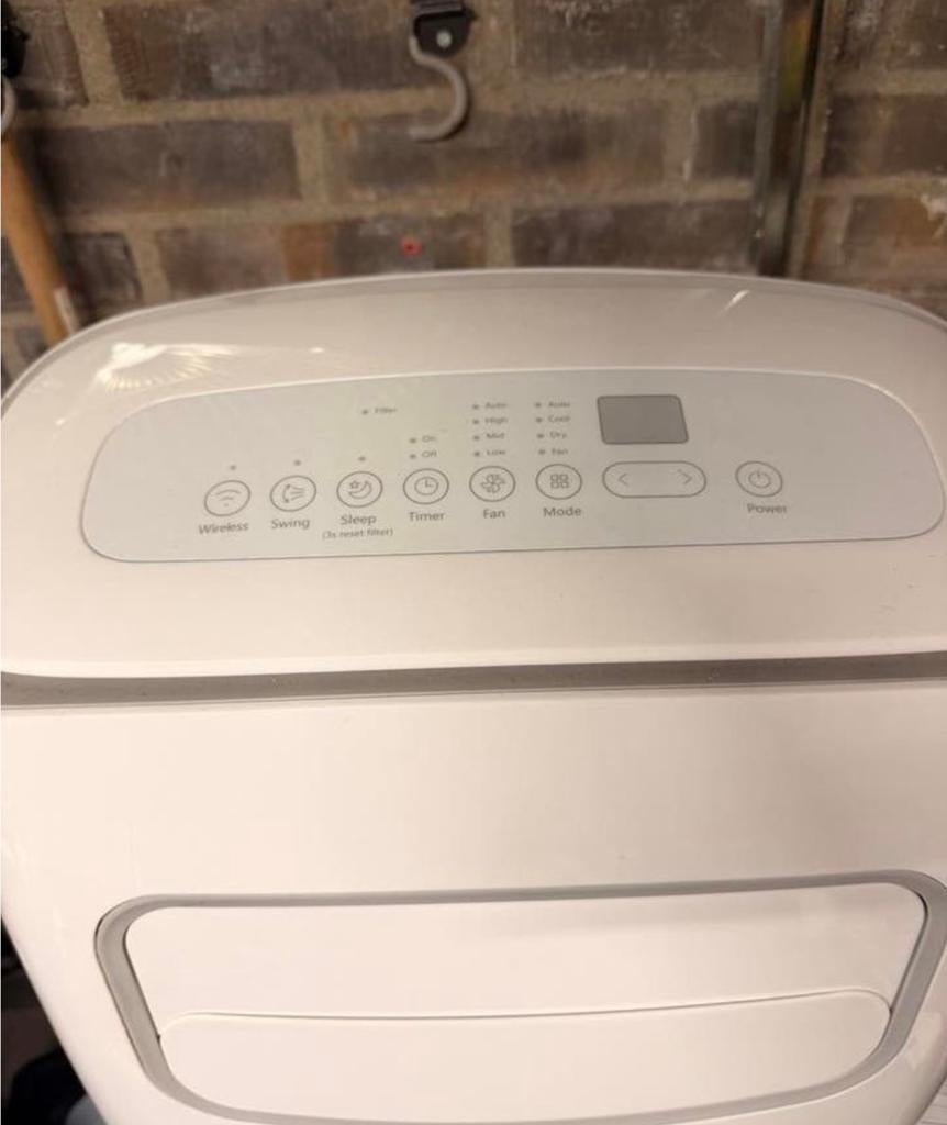 Eurom Coolsmart 90 Mobiele Airco met Afstandsbediening, Ophalen, Minder dan 60 m³, 3 snelheden of meer, Zo goed als nieuw