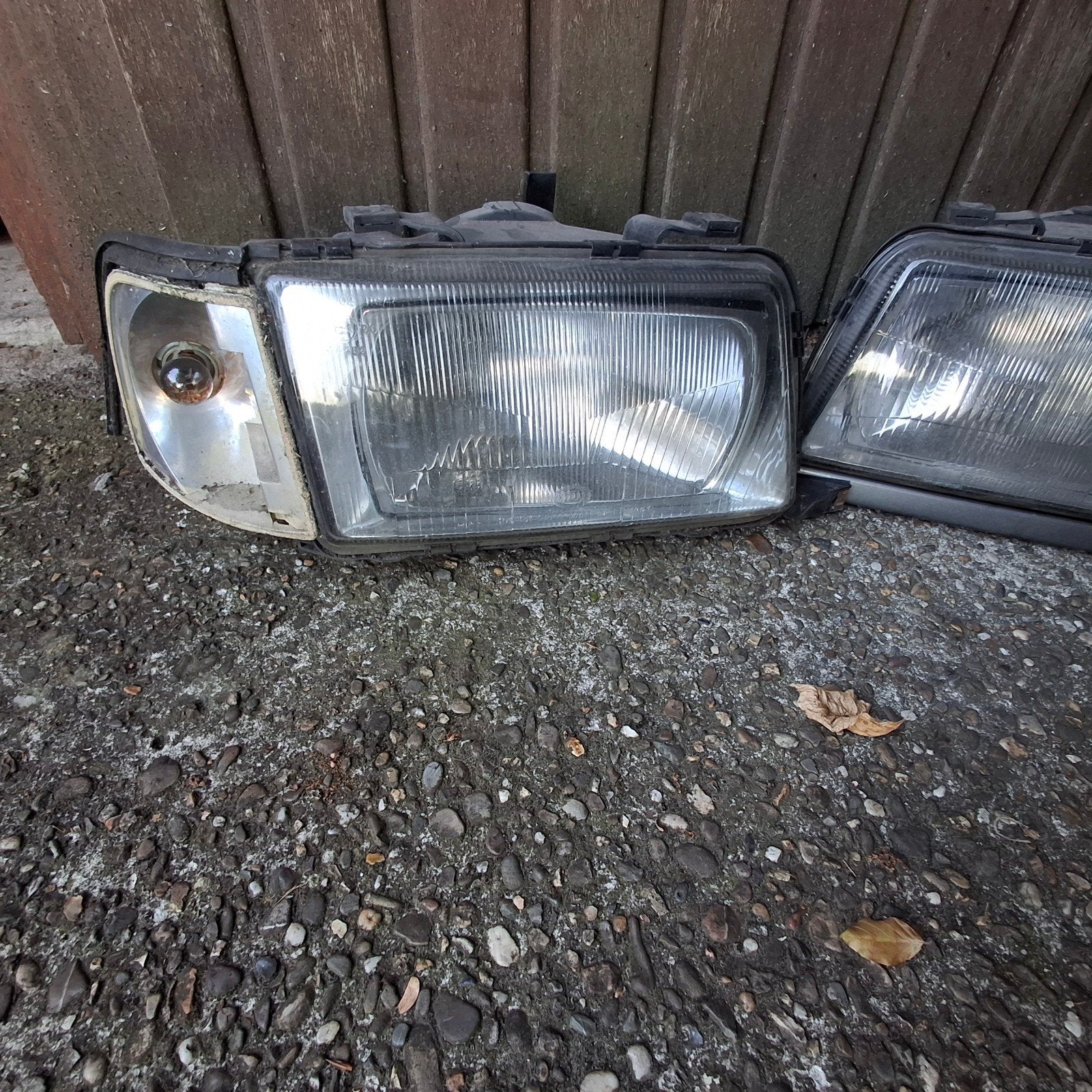 Audi 80 koplampen '93, Ophalen