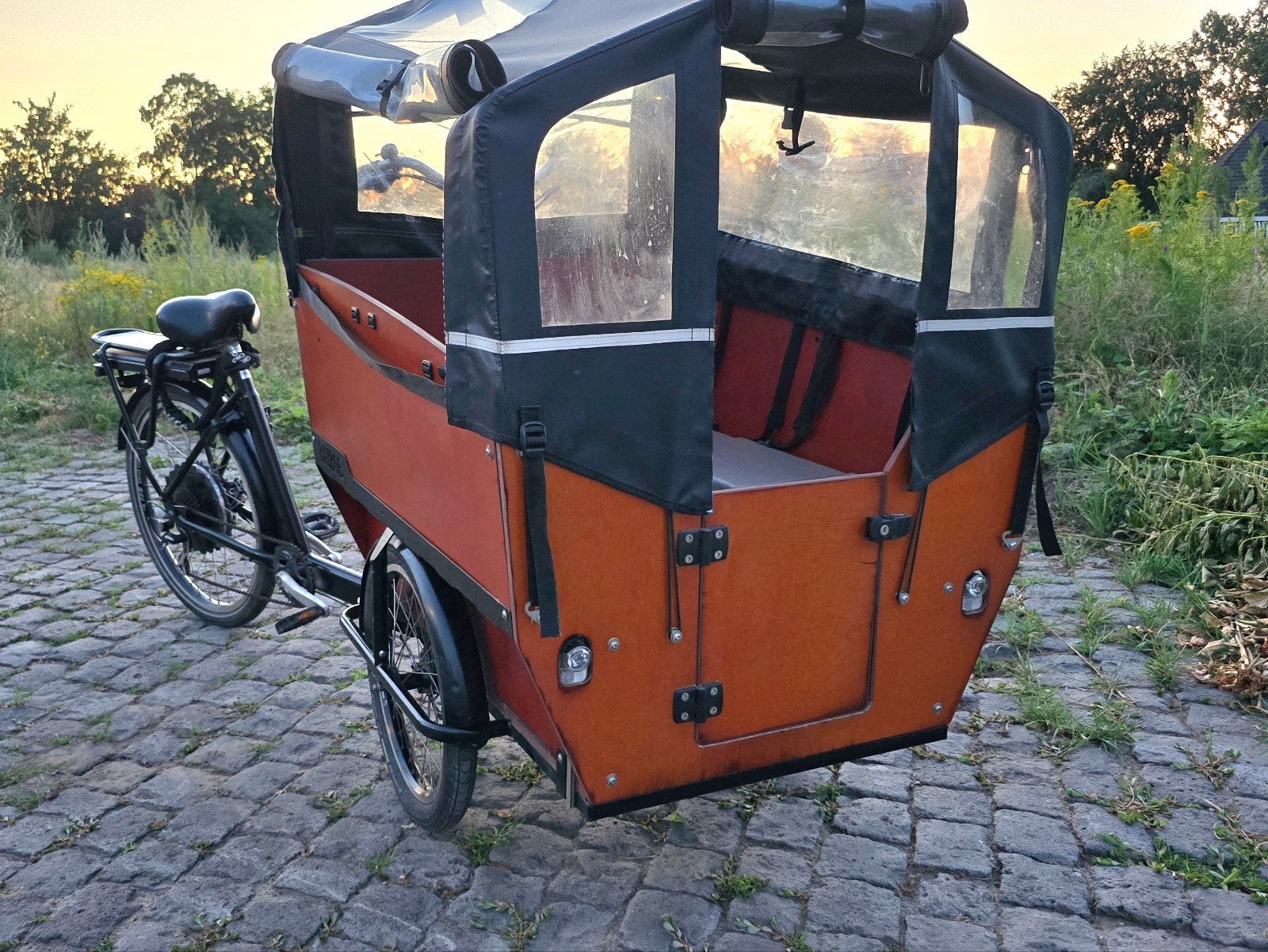 Elektrische Babboe Max 6 persoons bakfiets, Ophalen of Verzenden