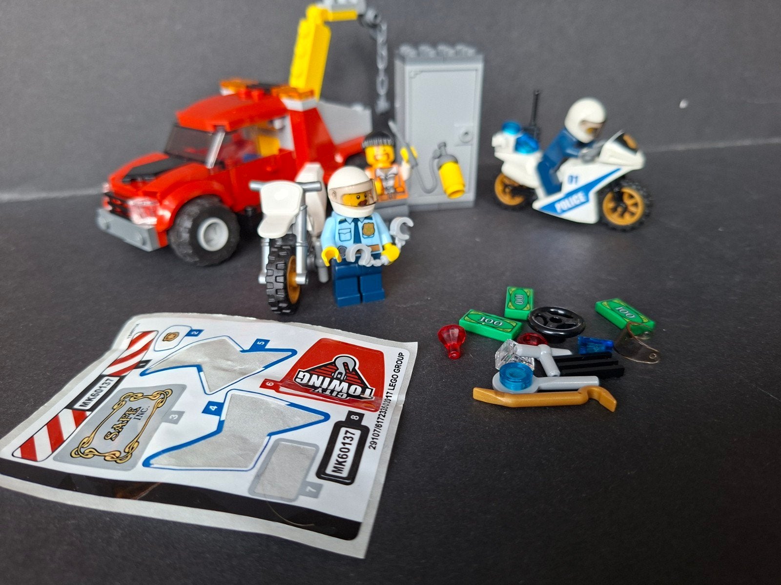 Lego City 60137 Sleeptruck Problemen minifig, Ophalen of Verzenden, Zo goed als nieuw, Lego, City