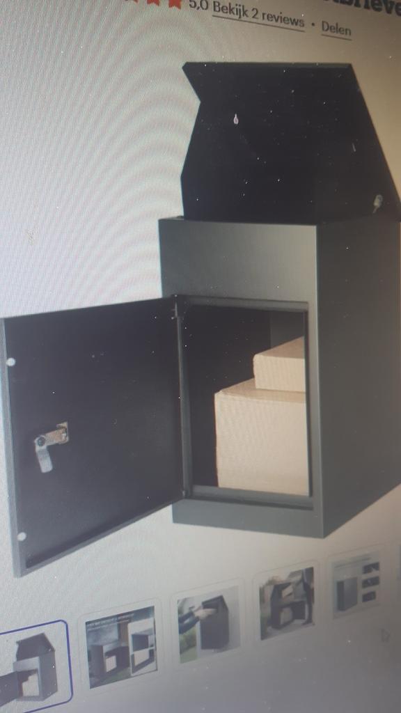 Pakketbox, Tuin en Terras, Brievenbussen, Ophalen, Nieuw, Aluminium