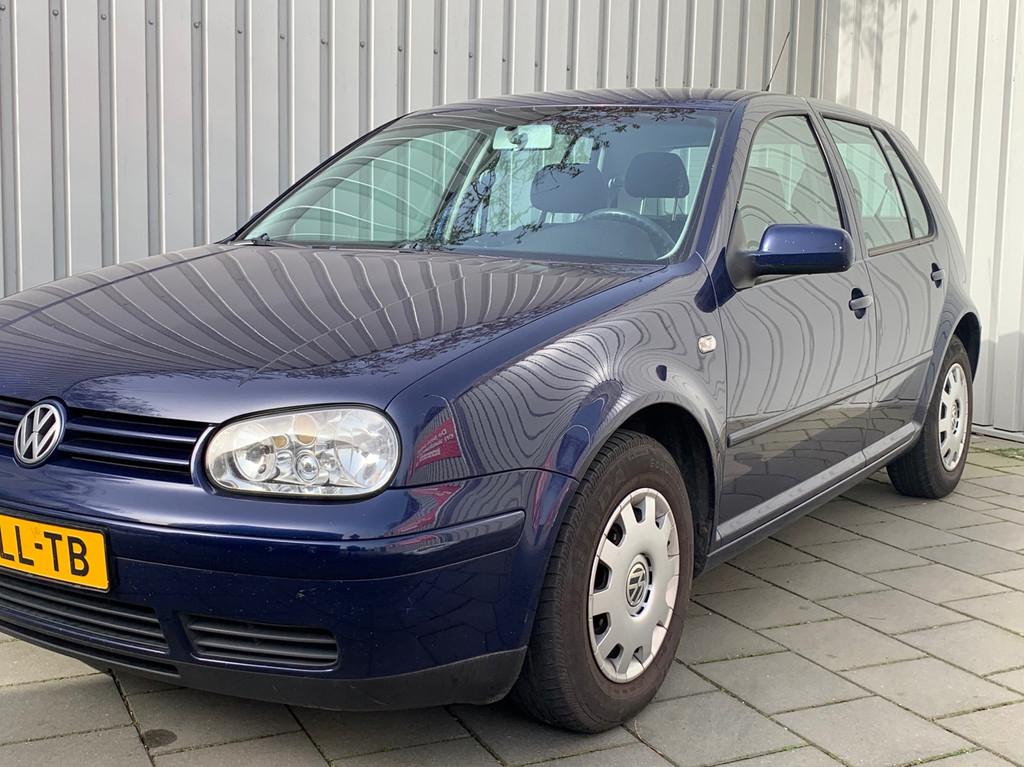 Volkswagen Golf 1.6-16V|5 Deurs|Airco|APK|, Auto's, Voorwielaandrijving, Stof, Zwart, 4 cilinders