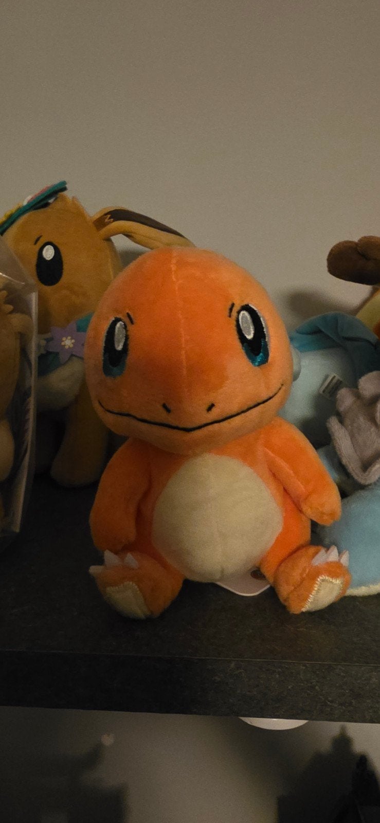 Pokémon Center Charmander Knuffel, Oranje, Overige typen, Ophalen of Verzenden, Klein (minder dan 20 cm)