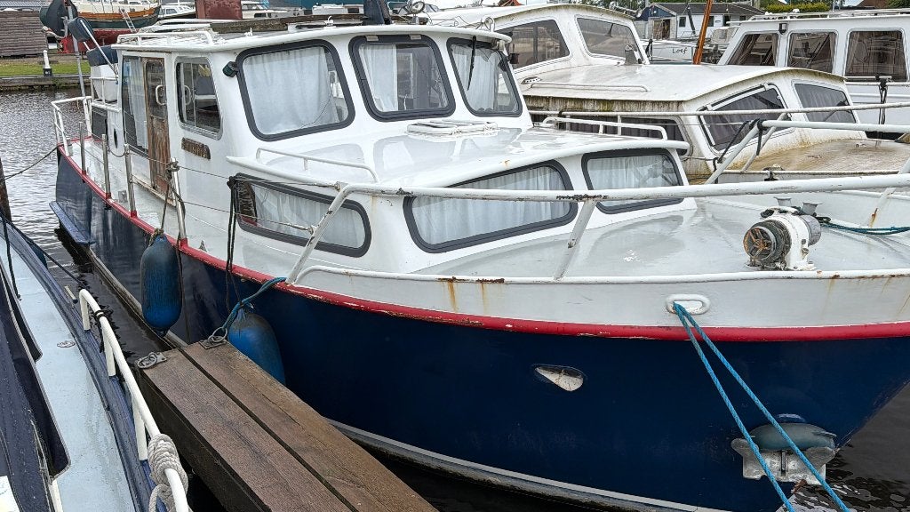 Motorboot, Watersport en Boten, Gebruikt, Diesel, 85 cm, Walstroom