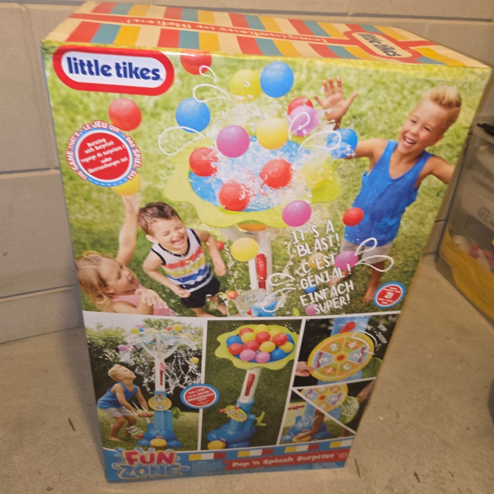 Little Tikes Fun Zone Pop 'n Splash Surprise Waterspeelset, Ophalen of Verzenden, Nieuw