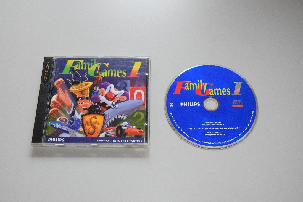 Philips CDi / CD-i : Family Games I (1), Gebruikt, Overige genres, 1 speler, Ophalen of Verzenden