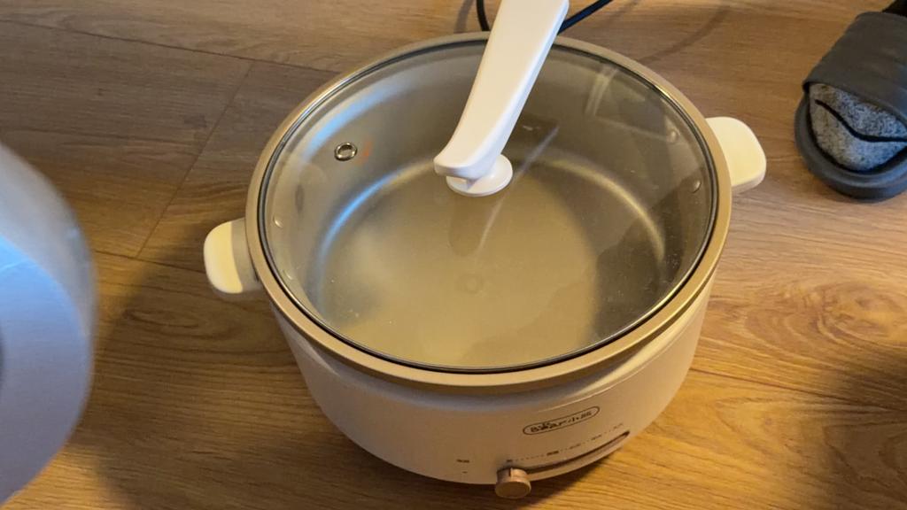 Hotpot met glazen deksel, 2 tot 3 liter, Ophalen of Verzenden, Zo goed als nieuw