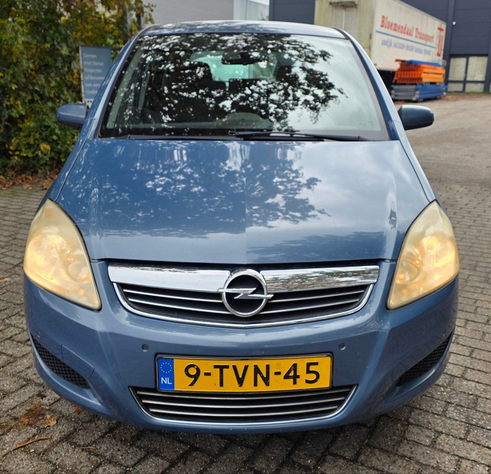 Opel Zafira 1.8 **AUT-7PERS-APK**, Auto's, Stof, 4 cilinders, Blauw, 14 km/l