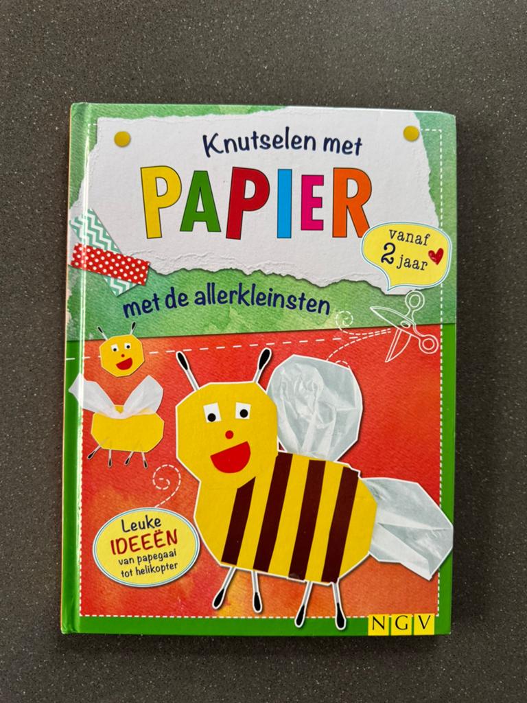Knutselen met Papier: Creatief Boek voor Kinderen, Ophalen of Verzenden, Zo goed als nieuw, Non-fictie