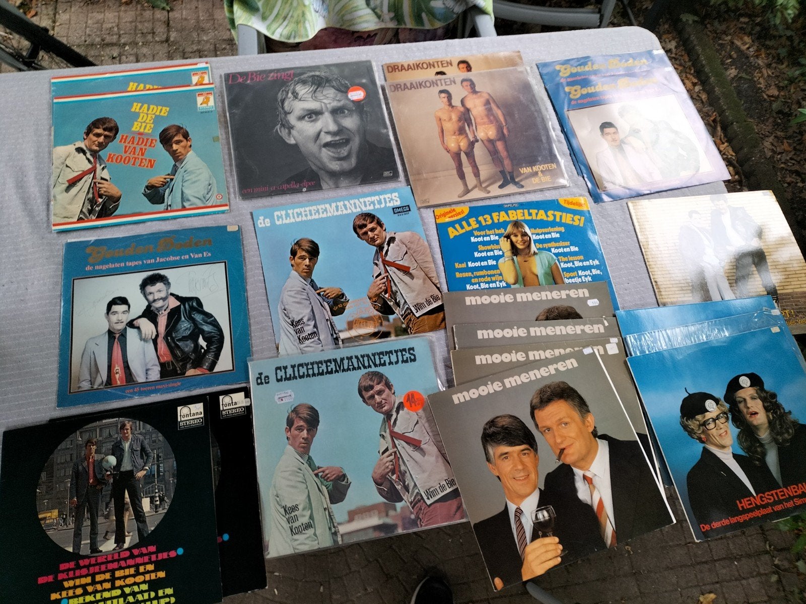12 verschillende LP's van Kooten en de Bie,, LP, Gebruikt, Overige genres, Ophalen of Verzenden