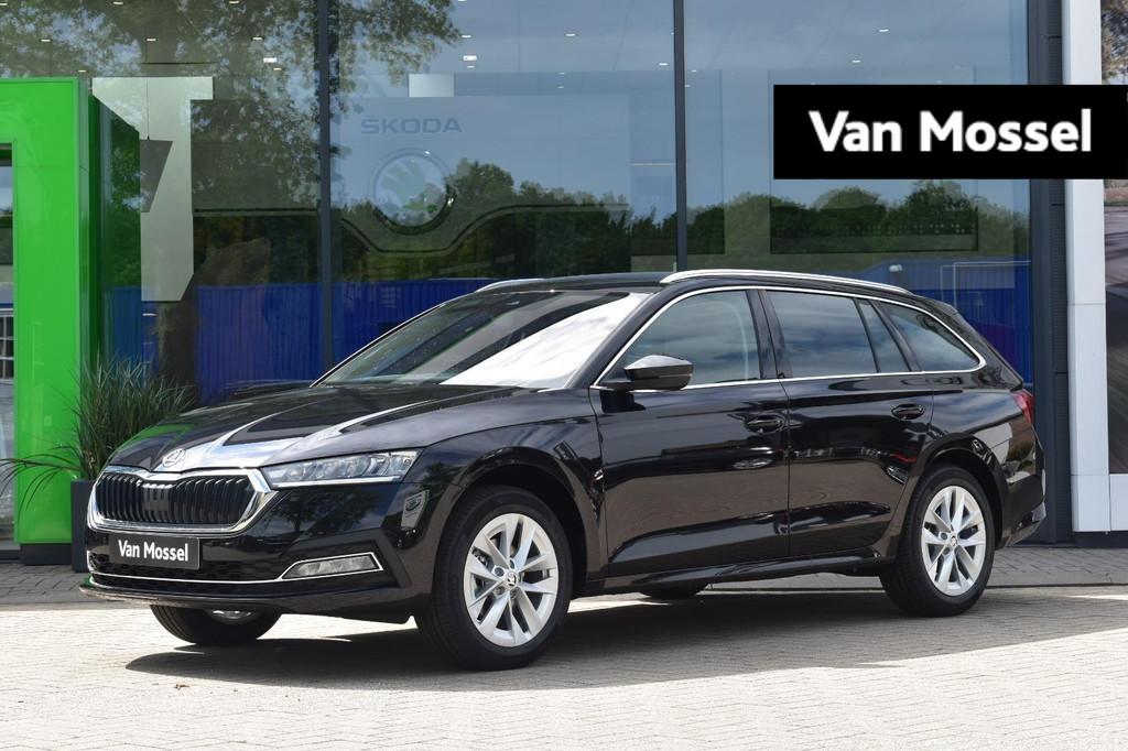 Skoda Octavia Combi 1.0 TSI Business Edition Plus 110 PK | L, Auto's, Skoda, Voorwielaandrijving, 12 maanden, Stof, Zwart