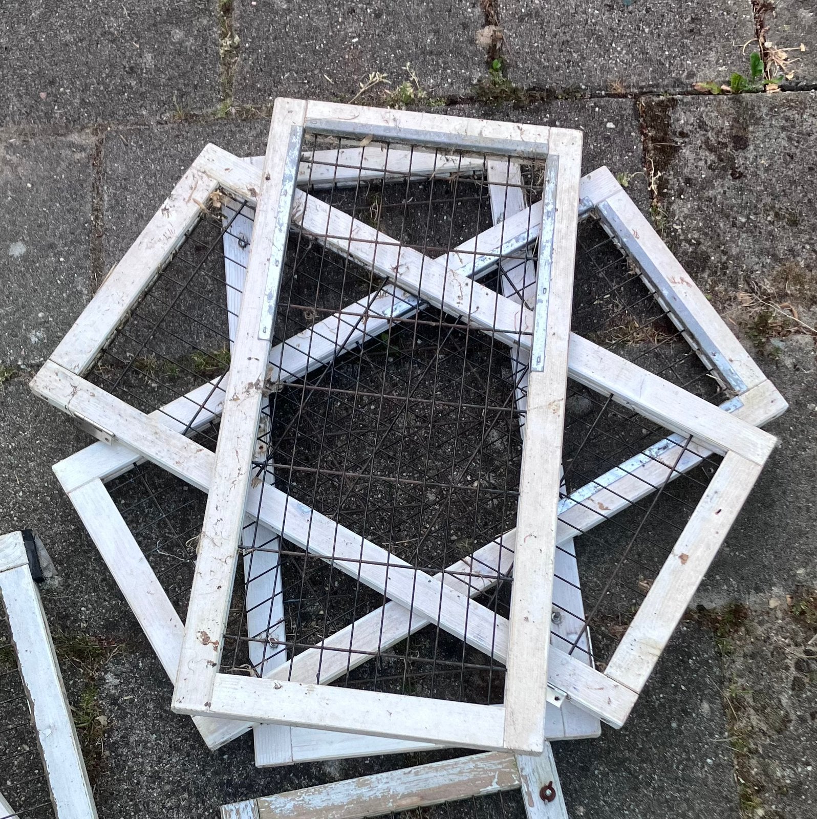 Panelen, deurtjes voor knaagdierverblijf. Zie omschrijving., Ophalen, Gebruikt, Overige typen