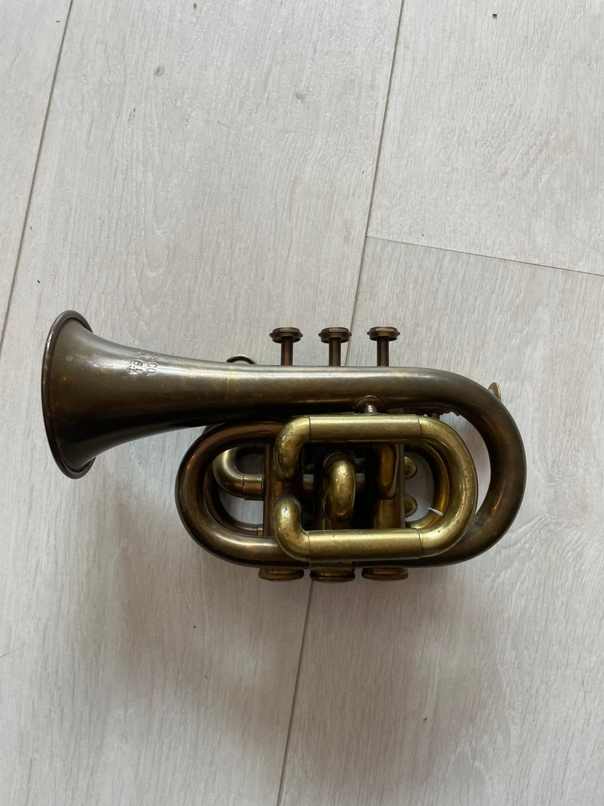 Pocket trompet, Muziek en Instrumenten, Ophalen of Verzenden, Gebruikt, Piccolotrompet