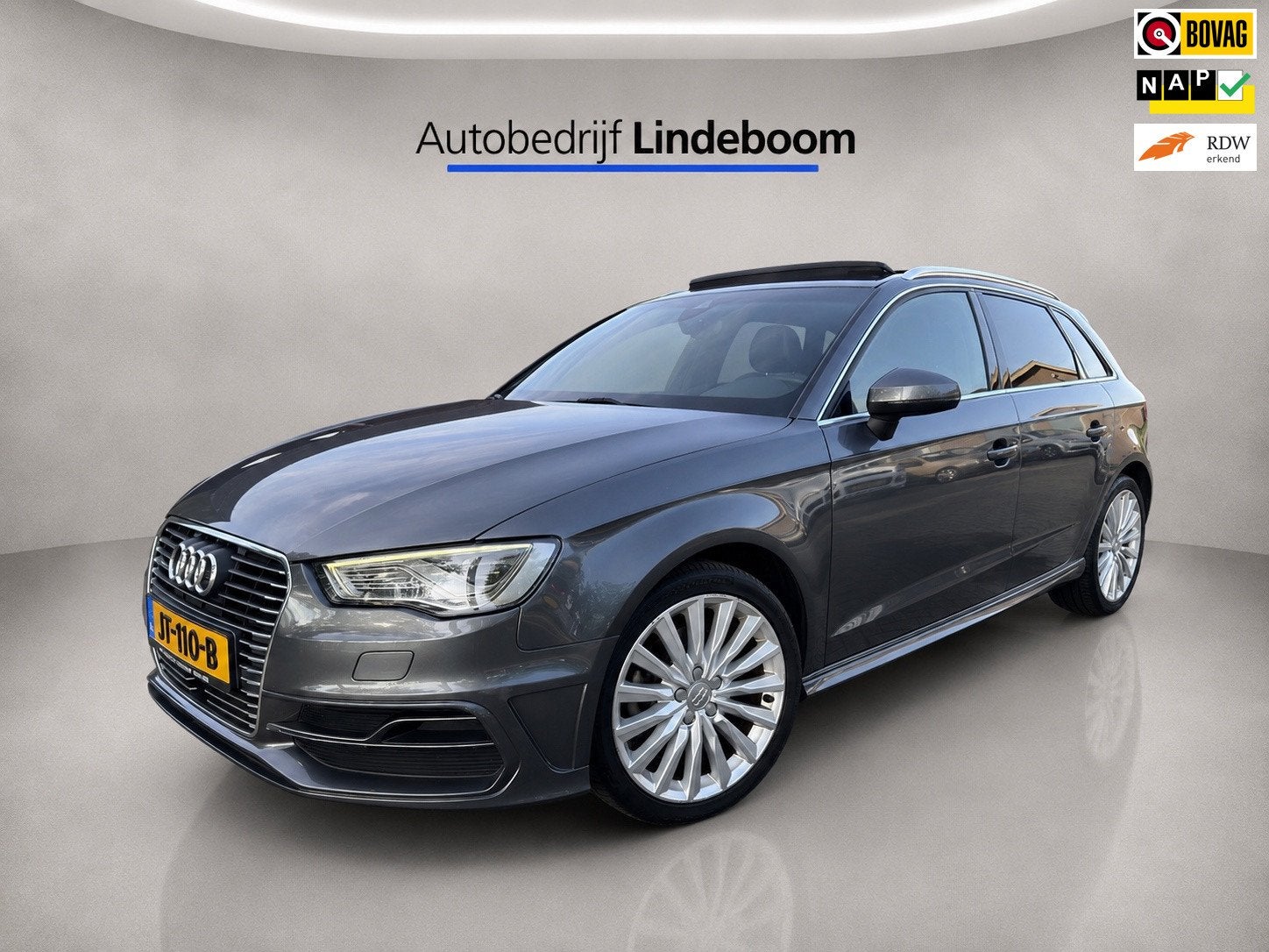 Audi A3 Sportback 1.4 e-tron PHEV S-Line Panoramadak,, Auto's, Audi, 8 kWh, Gebruikt, 4 cilinders, 150 pk