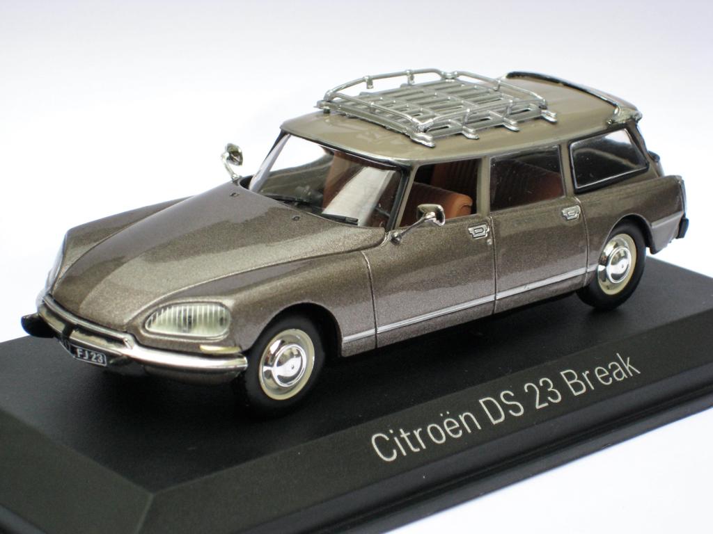 Citroen DS 23 Break 1974 bruin Scarabée Norev 1:43, Ophalen of Verzenden, Nieuw, Auto, Norev