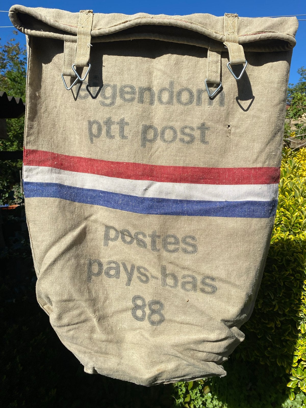Vintage PTT Postzakken uit 1983, 1986 en 1988, Ophalen of Verzenden, Gebruikt