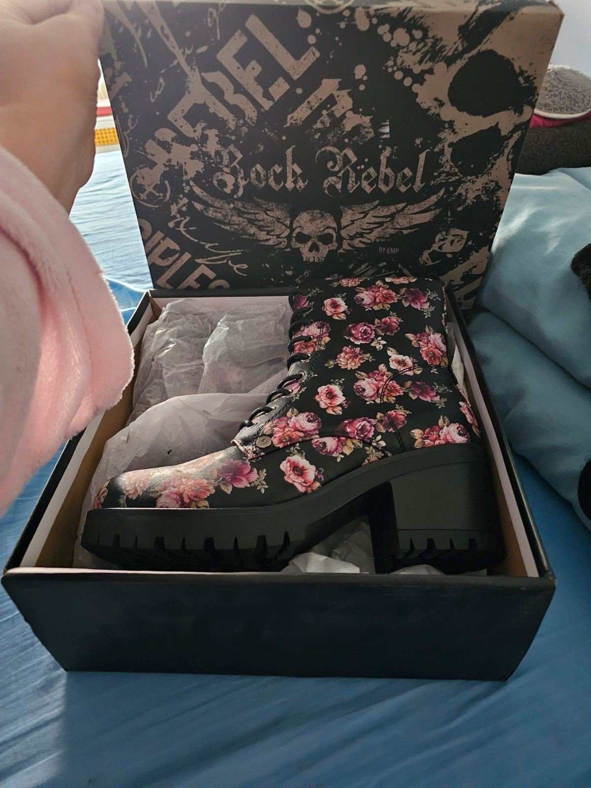 Zgan ROCK REBEL Laarsjes/Boots te koop Mt 41 incl.verz €39,-, Verzenden, Zo goed als nieuw, Zwart