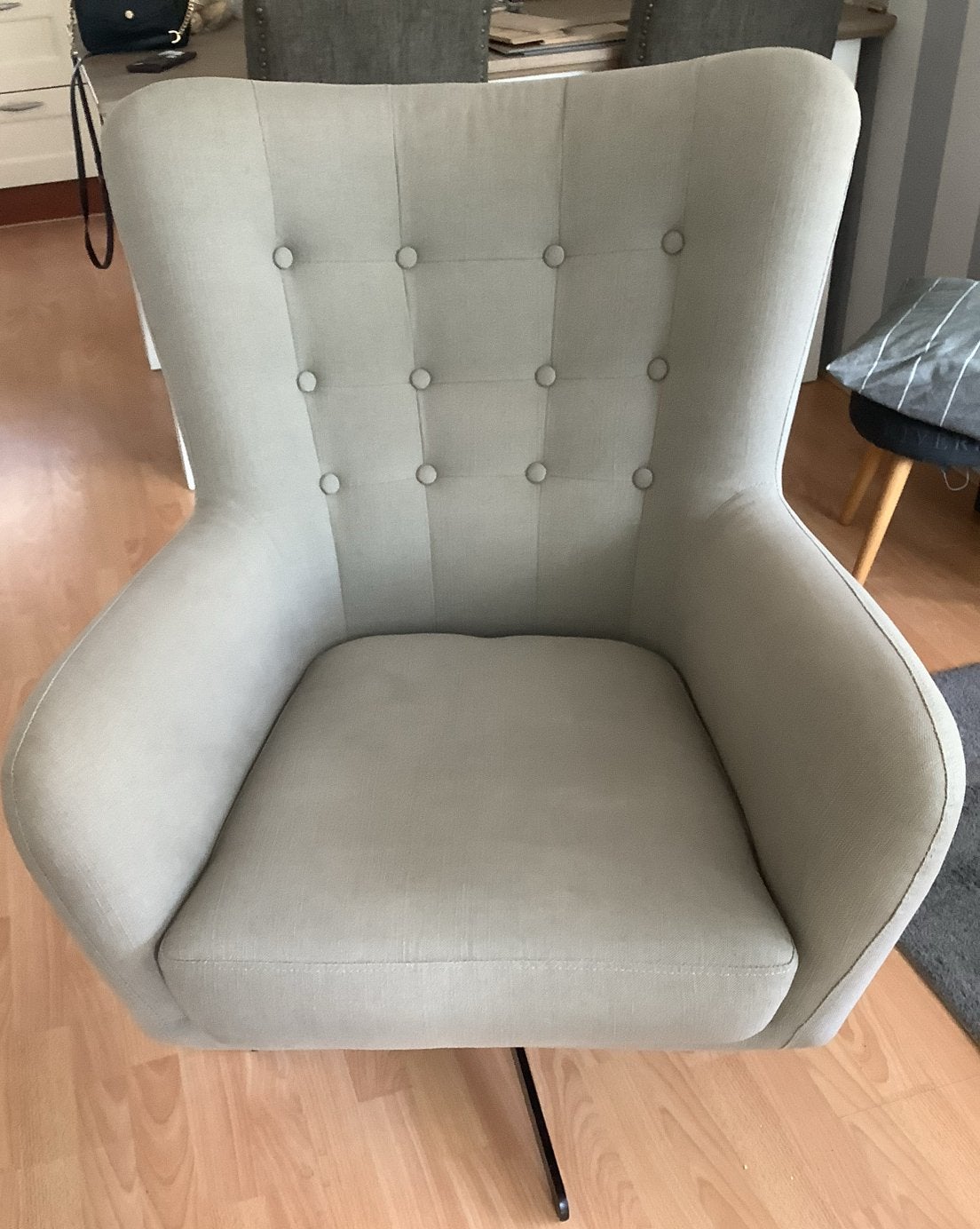 UrbanSofa Ira-Ness fauteuil Flynn - Zo goed als nieuw, Ophalen, Zo goed als nieuw, Stof, 75 tot 100 cm