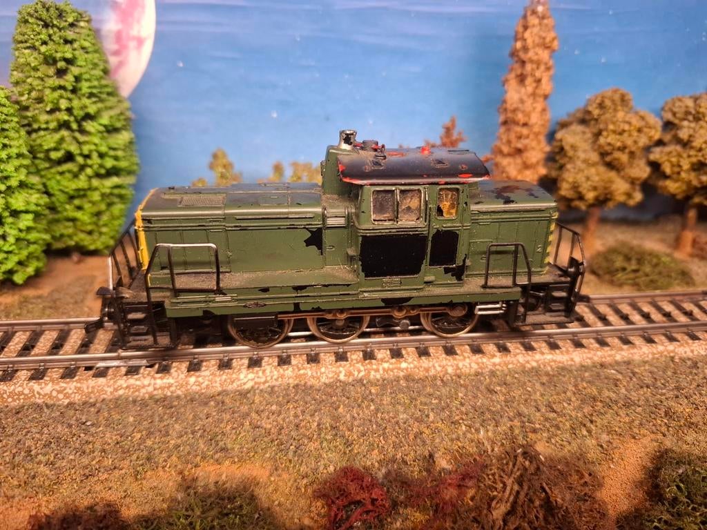 Marklin sncb diesel lok 3069, Hobby en Vrije tijd, Wisselstroom, Gebruikt, Locomotief, Ophalen of Verzenden