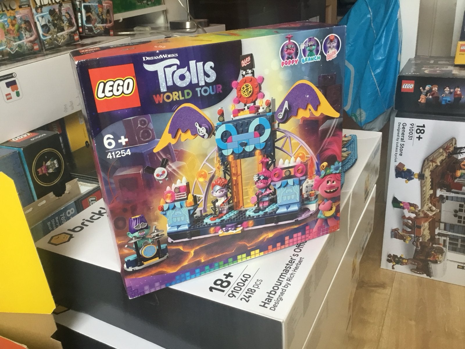 Lego 41254 Trolls World Tour - Poppy's Pod (Nieuw/Sealed), Overige thema's, Lego, Nieuw, Ophalen of Verzenden