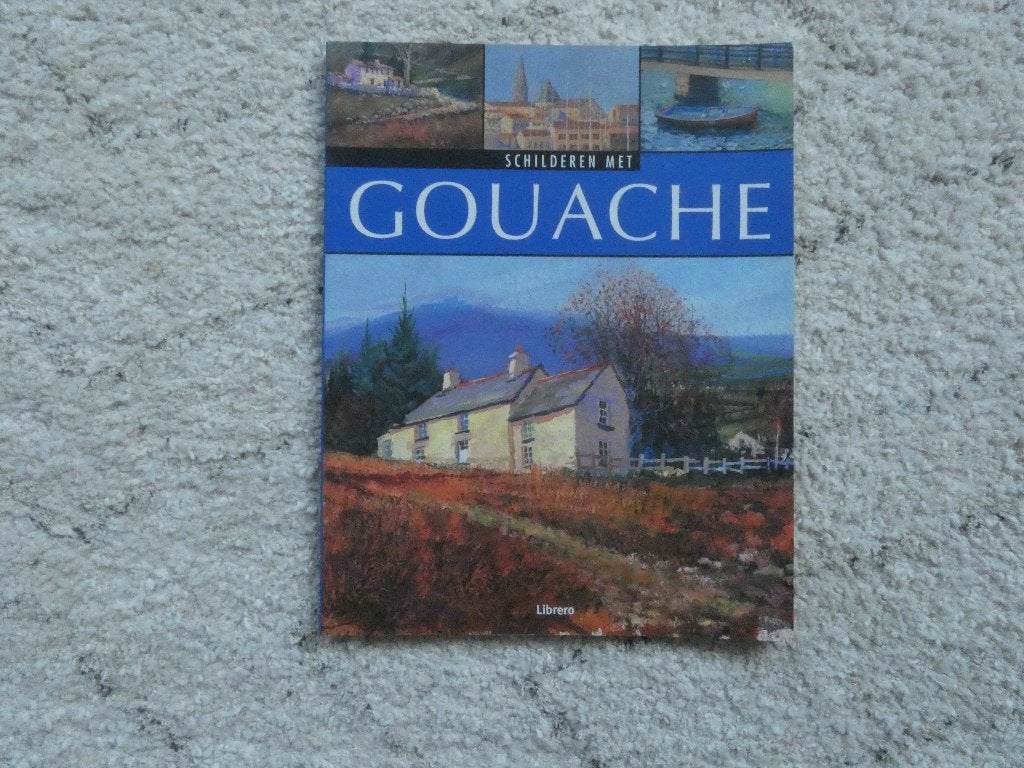 Schilderen met Gouache, Michael Sanders, Boeken, Ophalen of Verzenden, Zo goed als nieuw, Tekenen en Schilderen