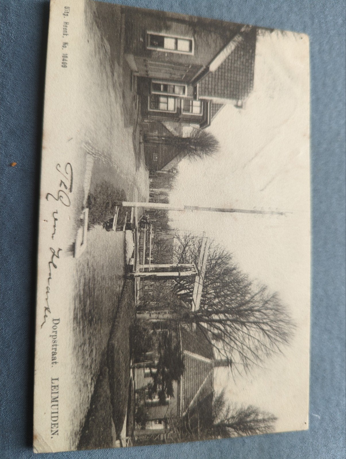 Leimuiden, Dorpsstraat, Ophalen of Verzenden, 1920 tot 1940, Gelopen, Zuid-Holland