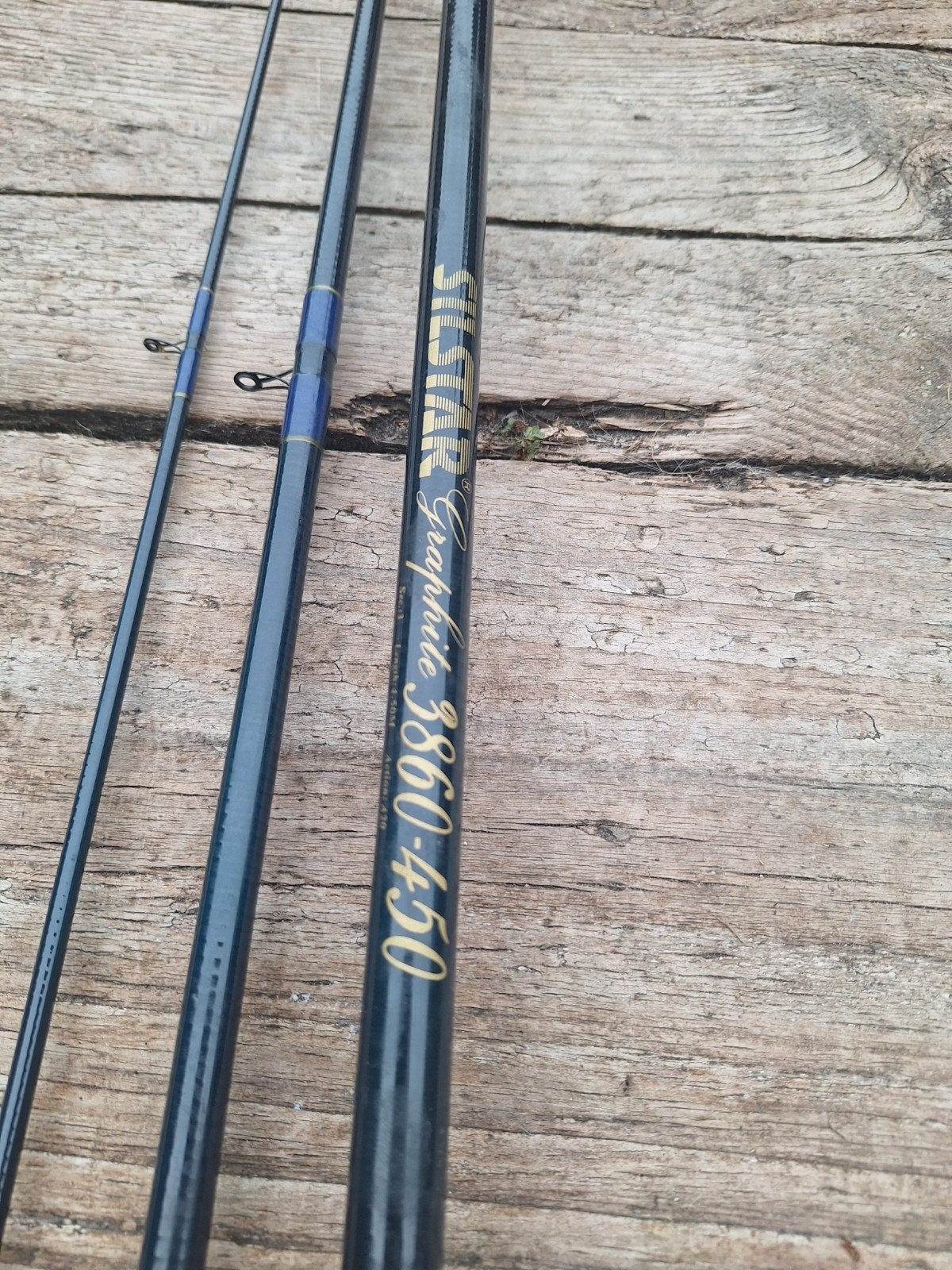 Silstar Graphite Match 4.50 m, Ophalen of Verzenden, Zo goed als nieuw, Werphengel