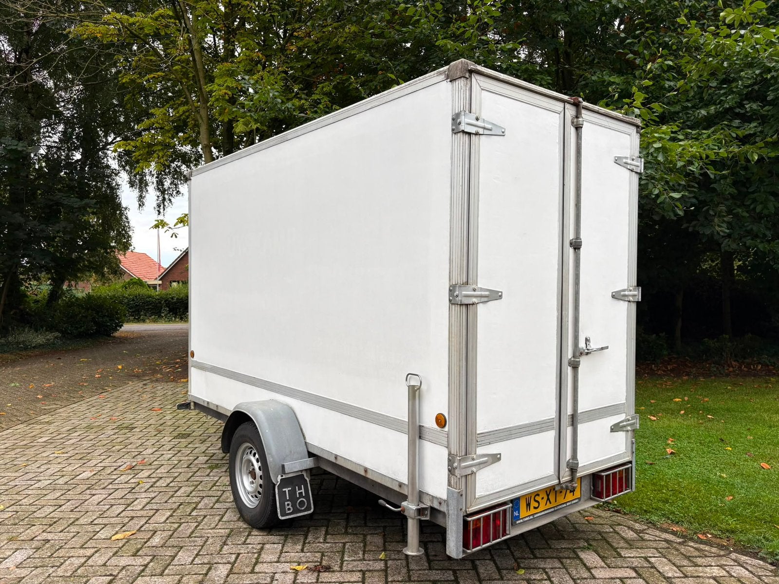 Zeer nette VERDONK gesloten aanhanger 1300kg ‼️, Ophalen, Zo goed als nieuw