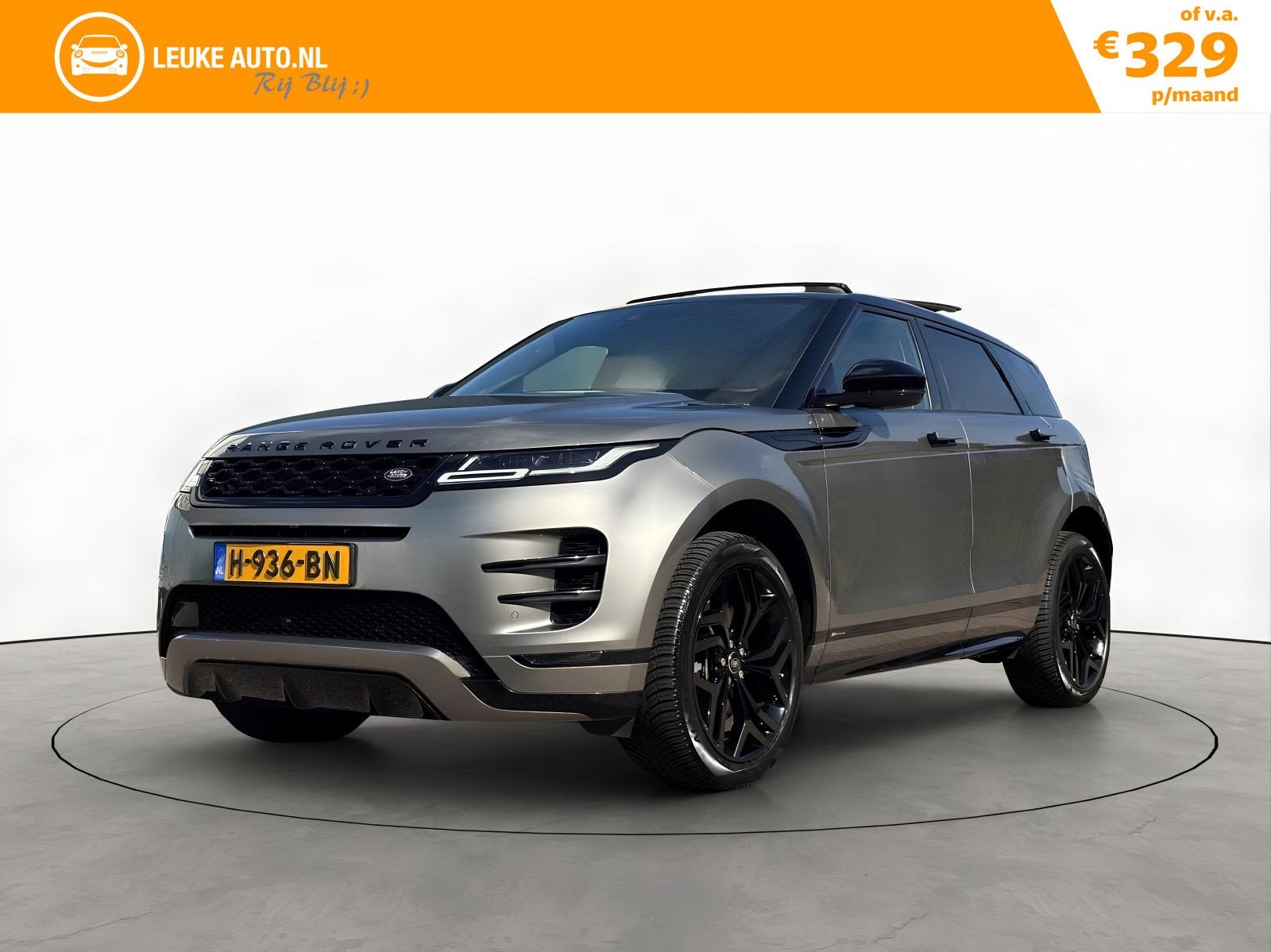Land Rover Range Rover Evoque 2.0 P200 AWD R-Dynamic S Pano, Auto's, 1800 kg, 4 cilinders, Bedrijf, Vierwielaandrijving