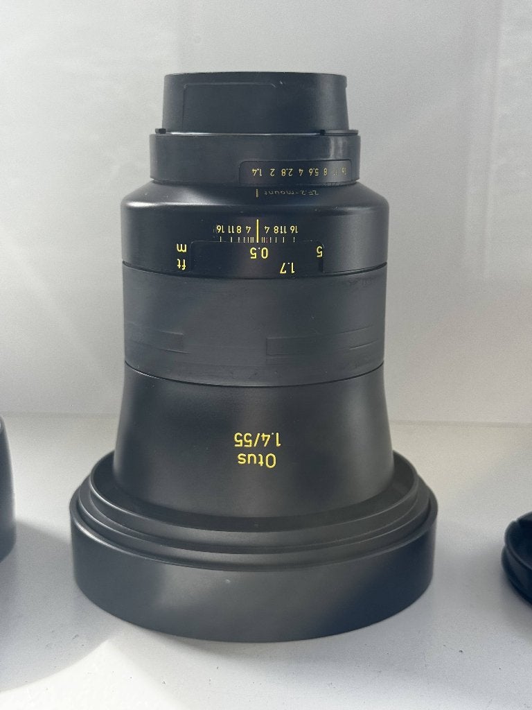 Zeiss Otus 55mm f/1.4 – Nikon F – cine-gemod, Ophalen, Gebruikt, Handmatige focus, 55 mm