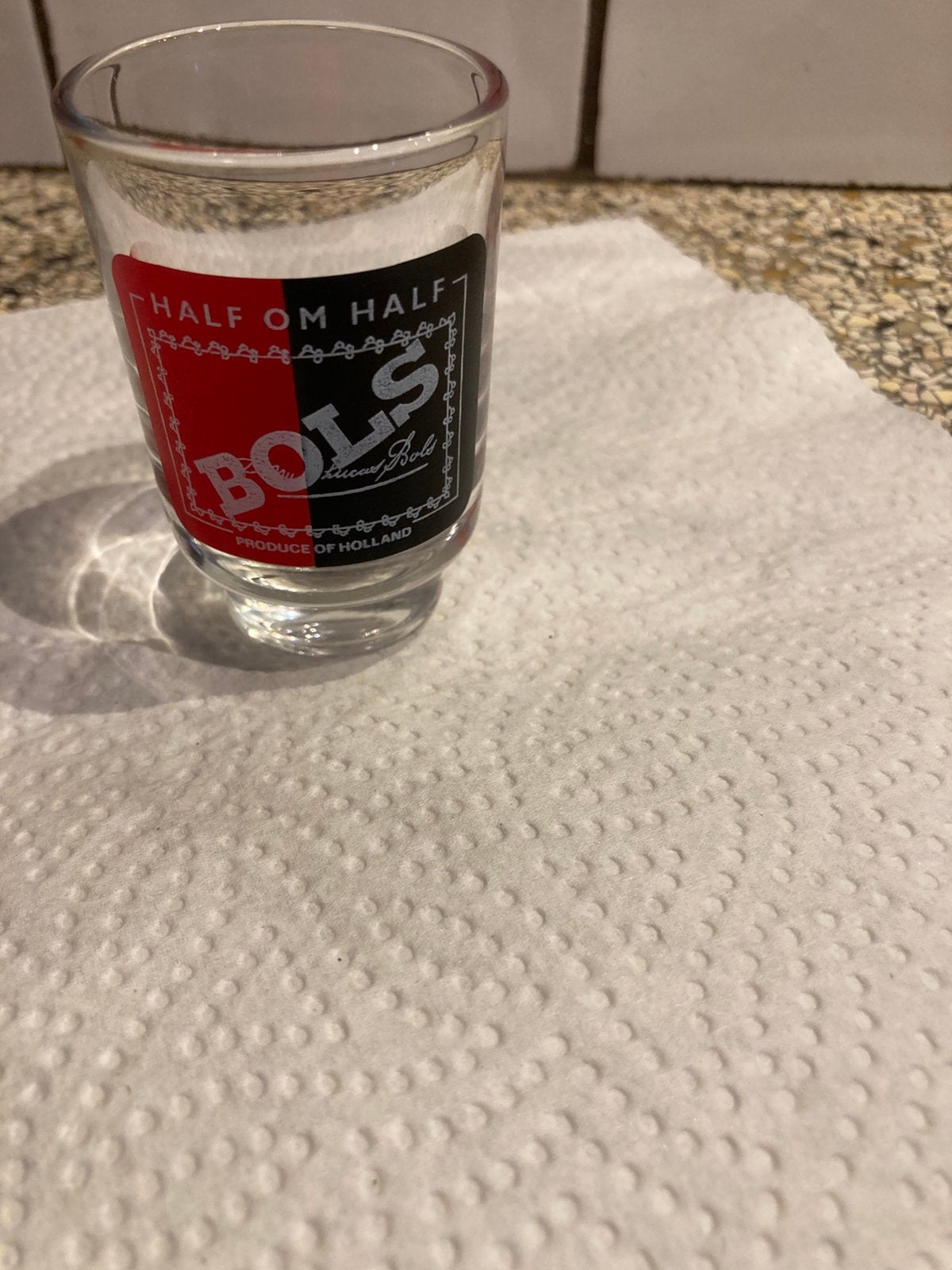 Glas bols, Ophalen of Verzenden, Zo goed als nieuw