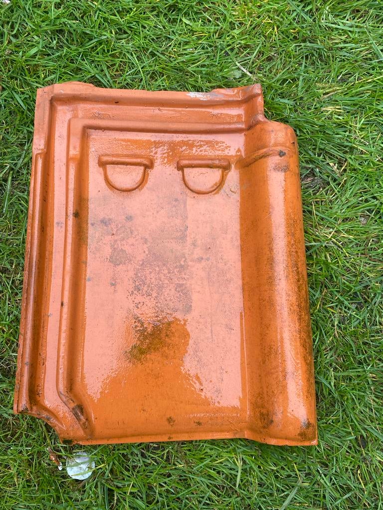 Gebruikte Gebr. Laumans Tegelen Dakpan 70x, Doe-het-zelf en Verbouw, Ophalen, Gebruikt, Steen of Klei, Minder dan 5 m²