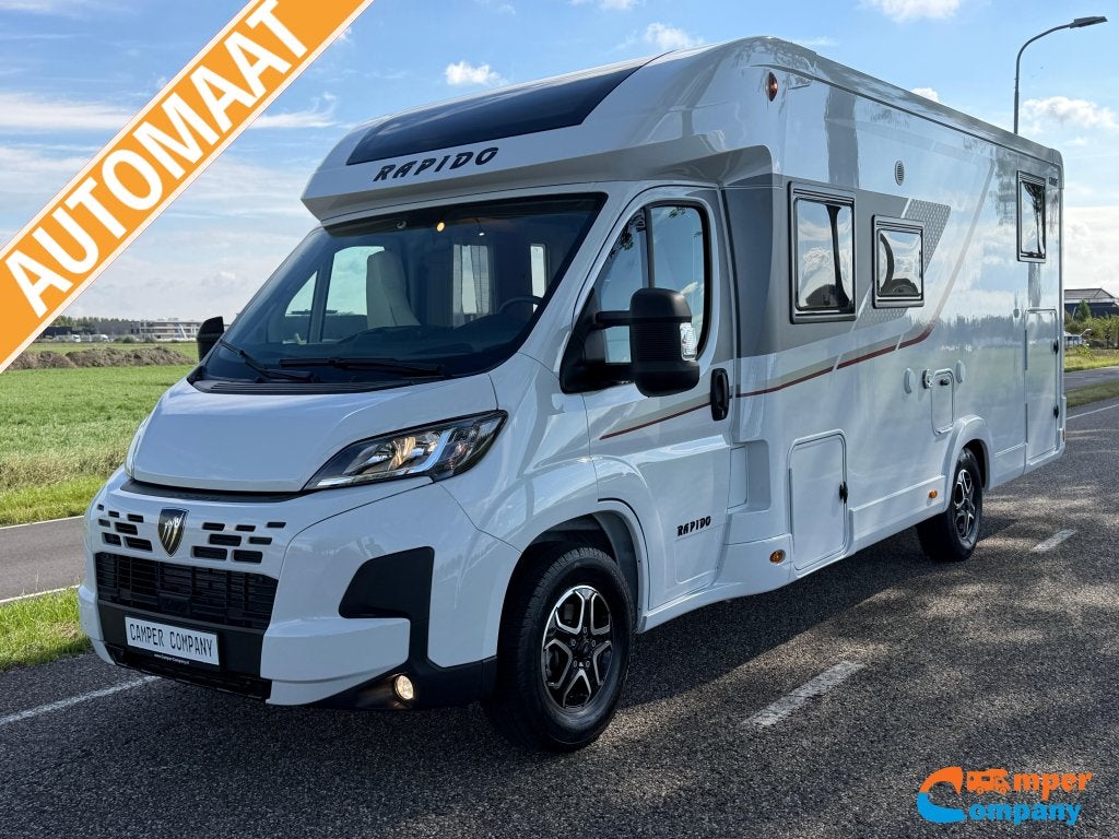 Rapido 666 F | Lengte bedden | Face To Face | Lage km.stand, Caravans en Kamperen, Automaat, Afzuigkap, Ringverwarming, Fiat