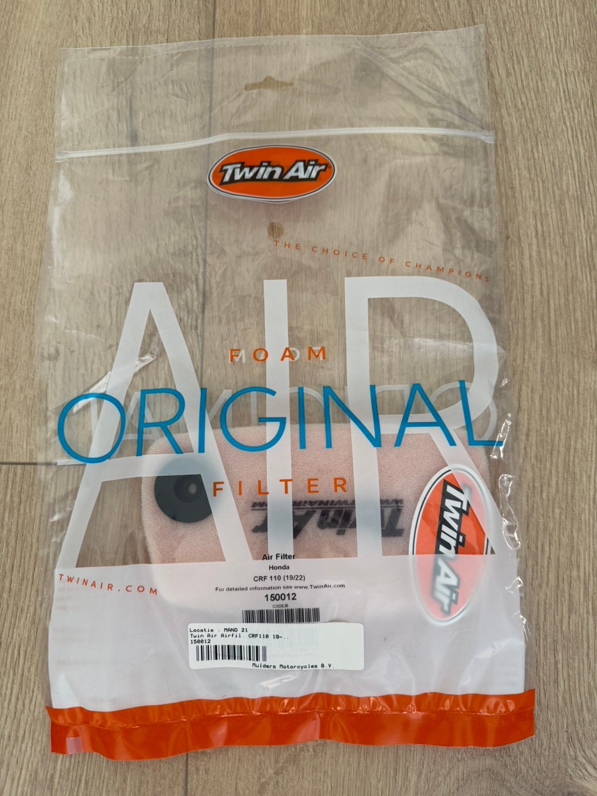 Honda crf 110 twinair luchtfilter, Ophalen of Verzenden, Zo goed als nieuw, Heineken