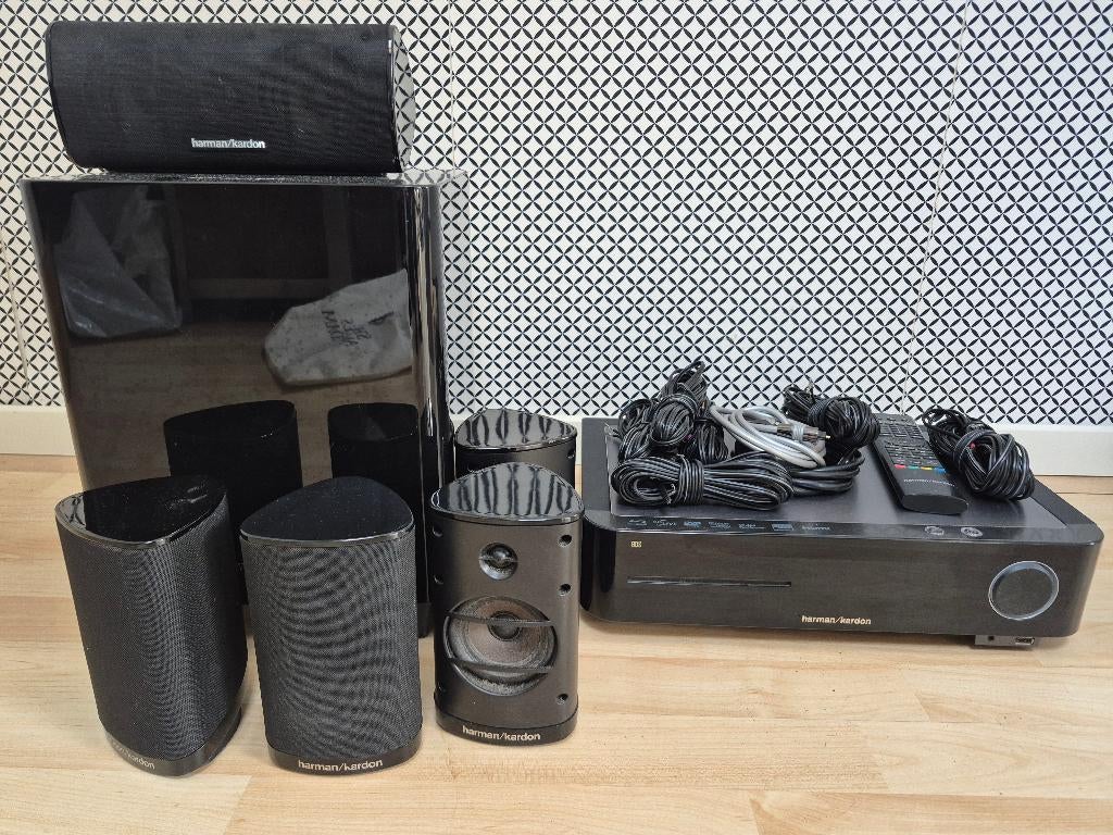 Harman & Kardon HKTS210 SUB/230, Gebruikt, Subwoofer, 120 watt of meer, Ophalen