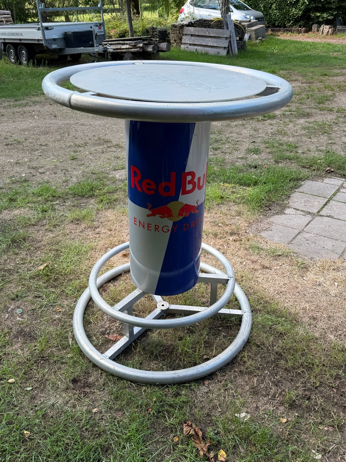 Red Bull statafel - Uniek design voor feestjes!, Ophalen, Gebruikt