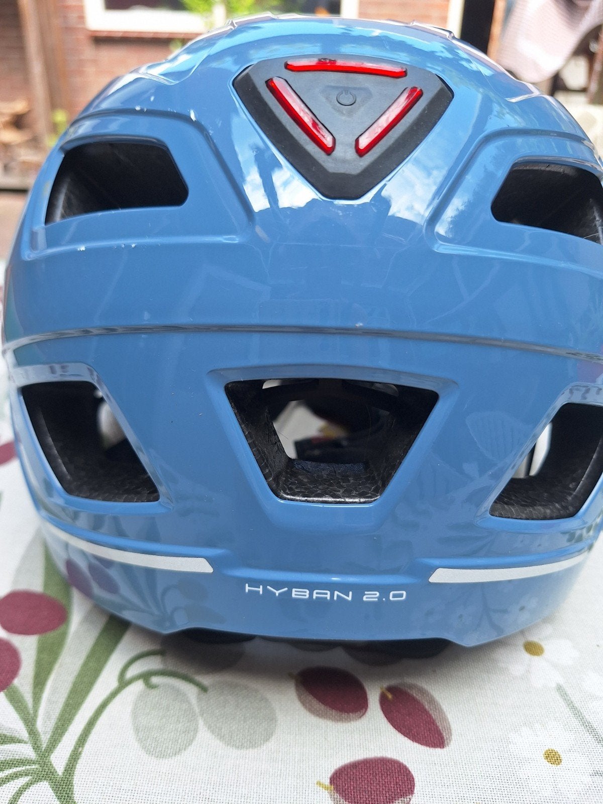 ABUS Hyban 2.0 Fietshelm - Blauw, Ophalen, Overige maten, Zo goed als nieuw, ABUS