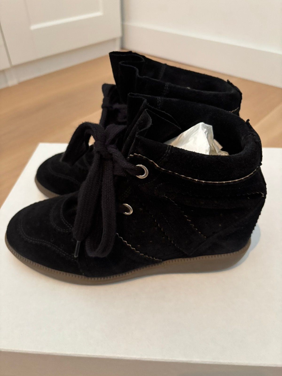 Isabel marant zwart, Zwart, Nieuw, Ophalen of Verzenden, Sneakers of Gympen