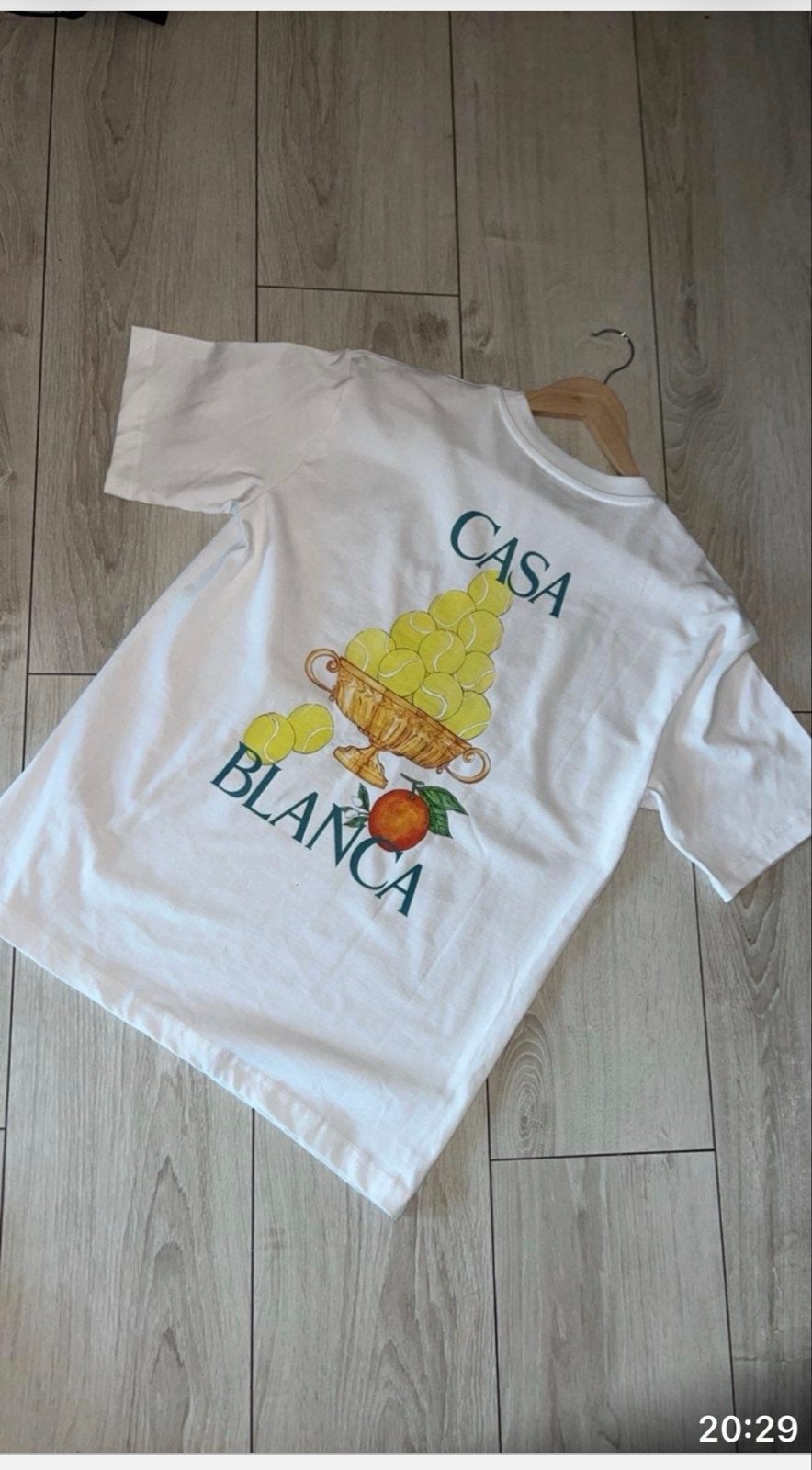 Casablanca Tennis Club T-shirt, Ophalen of Verzenden, Nieuw, Maat 46 (S) of kleiner, Wit